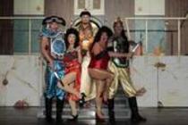 Theaterstück "Ming Ding jebohnert" von Walter Bockmayer mit Gigi Herr und Ralf Hubertus Borgartz in den Hauptrollen gastiert ab dem 24. September 2009 im Scala-Theater Köln (&copy; Thomas Brill)