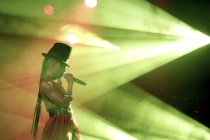 Englische Trip-Hop-Band Morcheeba gastiert auf ihrer "Blaze Away"-Tour in der Live Music Hall Köln (© Thomas Brill)