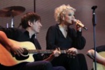 Deutsche Musikerin und Kabarettistin Ina Müller gastiert auf ihrer "Das wär dein Lied gewesen"-Tour in der Lanxess-Arena Köln (© Thomas Brill)