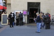 Collegium Cantorum Köln und das Polygon Barockensemble unter der Leitung von Thomas Gebhardt gastieren bei der 6. Kölner Musik Nacht mit dem Programm Musica Latina in der Antoniterkirche Köln (&copy; Thomas Brill)
