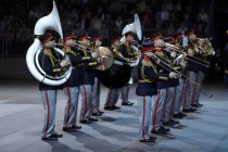 Die Musikparade – Das Marchingband-Festival gastiert in der Lanxess-Arena Köln (© Thomas Brill)