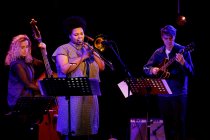 Belgisches Jazz-Quartett N∆BOU gastiert auf ihrer "Indigo"-Tour im Stadtgarten Köln (&copy; Thomas Brill)
