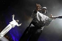Amerikanisches Hip-Hop-Duo Ne-Yo & Akon gastiert auf ihrer "Nights Like This"-Tour in der Lanxess Arena Köln (&copy; Thomas Brill)