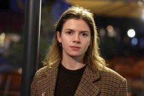 Deutsche Schauspielerin Lavinia Thelen-Nowak im Interview bezüglich ihrer Arbeit am Schauspiel Köln in der Alten Feuerwache Köln  (&copy; Thomas Brill)