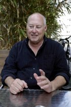 Amerikanische Schriftsteller Stewart O’Nan im Interview über seinem neuen Roman "Westlich des Sunset“ im Hotel Chelsea Köln (&copy; Thomas Brill)