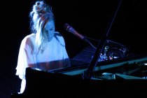 Dänische Popsängerin Agnes Obel gastiert auf ihrer "Aventine"-Tour im Rahmen des c/o pop Festivals 2014 in der Philharmonie Köln (© Thomas Brill)