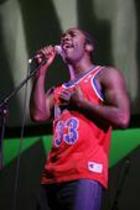 Englischer Sänger Kele Okereke gastiert auf seiner "The Boxer"-Tour beim Electronic Beats Festival im E-Werk Köln (© Thomas Brill)