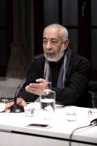 Kubanische Schriftsteller Leonardo Padura liest aus seinem neuen Roman "La transparencia del tiempo - Die Durchlässigkeit der Zeit" im Literaturhaus Köln (© Thomas Brill)