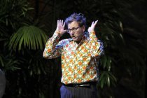 Deutsche Stand-Up-Comedian Paul Panzer gastiert auf seiner "Alles auf Anfang! "-Tour in der Lanxess-Arena Köln (&copy; Thomas Brill)