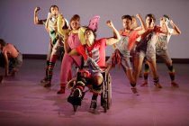 Siebzehn Jugendliche aus elf Nationen führen das Musical "Peter Pan" von James Mathew Barrie" im Depot 2 des Carlswerk Köln auf (© Thomas Brill)