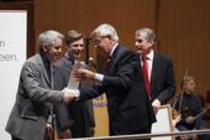 Auszeichnung der Initiative PhilharmonieLunch zu einem der 365 Orte im Land der Ideen in der Kölner Philharmonie (© Thomas Brill)