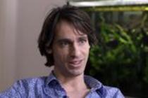 Deutsche Philosoph Richard David Precht im Interview über sein neues Buch "Liebe-ein unordentliches Gefühl" in seiner Wohnung, Engelbert-Str., Köln (© Thomas Brill)