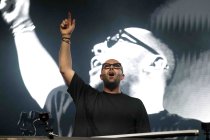 Deutscher DJ Benjamin Beyer alias "David Puentez" gastiert auf seiner „More Goes Not“-Tour im Palladium Köln (&copy; Thomas Brill)