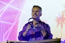 Deutscher DJ Tino Piontek alias "Purple Disco Machine" gastiert auf seiner "Paradise"-Tour im E-Werk Köln (© Thomas Brill Thomas Brill)