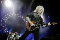 Britische Rock-Band Queen gastiert mit Sänger Adam Lambert auf ihrer "Live in Europe 2016"-Tour im RheinEnergie Stadion Köln (© Thomas Brill)