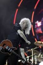 Britische Rock-Band Queen gastiert mit Sänger Adam Lambert auf ihrer "Live in Europe 2016"-Tour im RheinEnergie Stadion Köln (© Thomas Brill)
