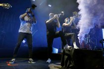 Deutsche Brass und Marching Band Querbeat gastiert auf ihrer "Radikal Positiv"-Tour im Palladium Köln (© Thomas Brill)