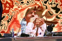 Amerikanische Funkrock- und Alternative-Rockband Red Hot Chili Peppers gastieren auf ihrer "Unlimited Love"-Tour im RheinEnergie Stadion Köln (© Thomas Brill)