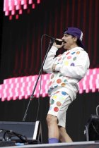 Amerikanische Funkrock- und Alternative-Rockband Red Hot Chili Peppers gastieren auf ihrer "Unlimited Love"-Tour im RheinEnergie Stadion Köln (© Thomas Brill)