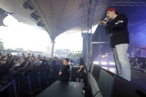 Deutscher Rapper Renato Simunovic alias "RIN" gastiert auf seiner "EROS"-Tour Open Air Tanzbrunnen Köln (© Thomas Brill)