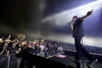 Deutscher Rapper Renato Simunovic alias "RIN" gastiert auf seiner "Nimmerland"-Tour im Palladium Köln (&copy; Thomas Brill)