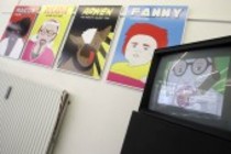 Rundgang 2012 - Diplomausstellung, Jahresausstellung, Filmprogramm der Kunsthochschule für Medien Köln in einem Ladenlokal, Filzengraben 1113, Köln (© Thomas Brill)