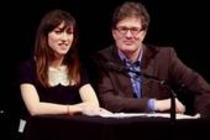 Charlotte Roche und Roger Willemsen denken RADIKAL bei der lit.COLOGNE 2008 im Schauspielhaus Köln (© Thomas Brill)