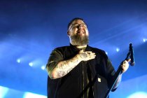 Britische Blues- und Soul-Sänger Rory Graham alias Rag’n’Bone Man gastiert auf seiner "What Do You Believe in?"-Tour im Palladium Köln (&copy; Thomas Brill)