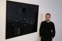Deutsche Künstler Benjamin Ramírez Pérez gastiert mit seiner Ausstellung "That's what I've been trying to tell you. I can't do it." vom 02. bis 19. Dezember 2015 in der artothek Köln (&copy; Thomas Brill)