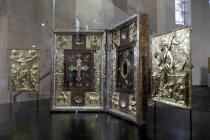 Museum Schnütgen erwirbt Reliquiendiptychon aus der Sammlung Spitzer
Seltenes Werk französischer Goldschmiedekunst aus dem 14. Jahrhundert im Museum Schnütgen Köln (© Thomas Brill)