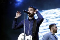 Deutsche Rockband Revolverheld gastiert auf ihrer "Immer in Bewegung"-Tour auf dem Kunst!Rasen Bonn-Gronau (© Thomas Brill)