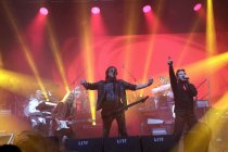 Deutsche Rockbands Puhdys, City und Karat gastieren auf ihrer "Rock Legenden"-Tour in der Mitsubishi Electric Halle Düsseldorf (&copy; Thomas Brill)