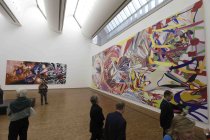 Amerikanische Pop-Art-Maler James Rosenquist gastiert mit der Ausstellung "Eintauchen ins Bild" vom 18. November 2017 bis 04. März 2018 im Museum Ludwig Köln (© Thomas Brill)