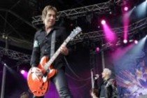 Schwedisches Pop-Duo Roxette gastiert mit Sängerin Marie Frederiksson und Gitarrist Per Gessle auf ihrer "Charm School"-Tour am Tanzbrunnen Köln (&copy; Thomas Brill)
