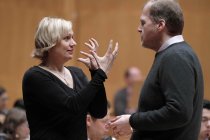 Deutsche Dirigent Markus Stenz leitet das Grzenich-Orchester Kln in der Philharmonie Kln (© Thomas Brill)