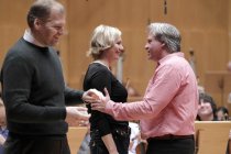 Deutsche Dirigent Markus Stenz leitet das Grzenich-Orchester Kln in der Philharmonie Kln (© Thomas Brill)