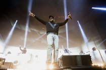 Deutsche Rapper Paul Hartmut Würdig alias Sido gastiert auf seiner "Liebe Live"-Tour in der Lanxess-Arena Köln (© Thomas Brill)
