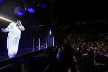 Deutsche Rapper Paul Hartmut Würdig alias Sido gastiert auf seiner "Paul - Live Mit Dir"-Tour in der Lanxess-Arena Köln (© Thomas Brill)