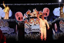 Deutsche Rapper Paul Hartmut Würdig alias Sido gastiert auf seiner "Paul - Live Mit Dir"-Tour in der Lanxess-Arena Köln (© Thomas Brill)