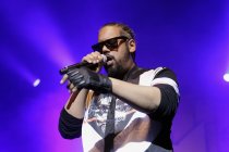 Afrodeutscher Rapper Samy Deluxe gastiert in Begleitung seiner Band DLX BND auf seiner "Berühmte letzte Worte"-Tour im E-Werk Köln (© Thomas Brill)