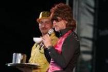 Ruhrpott-Komödiant Helge Schneider gastiert auf seiner "Wullewupp Kartoffelsupp?"-Tour am Tanzbrunnen Köln (© Thomas Brill)