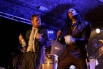 Berliner Reggae-Band Seeed präsentieren ihr neues Album "Seeed" mit ein Geheimkonzert im Club Bahnhof Ehrenfeld Köln (© Thomas Brill)