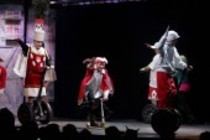 Stück "Segways" bei der Stunksitzung 2012 im E-Werk Köln (© Thomas Brill)