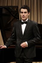 Deutsche Bariton Sebastian Seitz gastiet in Begleitung des deutschen Pianisten Tobias Koltun im Rahmen der Konzertreihe "Im Zentrum Lied" im Belgischen Haus (&copy; Thomas Brill)