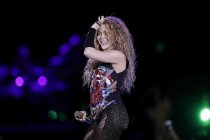 Kolumbianische Pop- und Rock-Sängerin Shakira gastierte auf ihrer "El Dorado"-Tour in der Lanxess-Arena Köln (© Thomas Brill)
