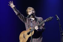 Britische Singer-Songwriter Ed Sheeran gastiert auf seiner "X"-Tour im ISS Dome Düsseldorf (&copy; Thomas Brill)