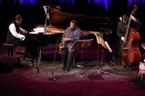 Amerikanisches Jazz-Quartet Wayne Shorter Quartet gastiert auf ihrer "Without a Net"-Tour in der Philharmonie Köln (© Thomas Brill)