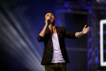 Deutscher Fernsehmoderator und Sänger Florian Silbereisen gastiert mit seiner Show "Das große Schlagerfest" in der Lanxess-Arena Köln (© Thomas Brill)