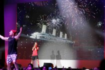 Deutscher Fernsehmoderator und Sänger Florian Silbereisen gastiert mit seiner Show "Das große Schlagerfest" in der Lanxess-Arena Köln (&copy; Thomas Brill)