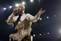 Britische Singer-Songwriter Sam Smith gastiert auf seiner "Gloria the Tour" in der Lanxess-Arena Köln (© Thomas Brill)